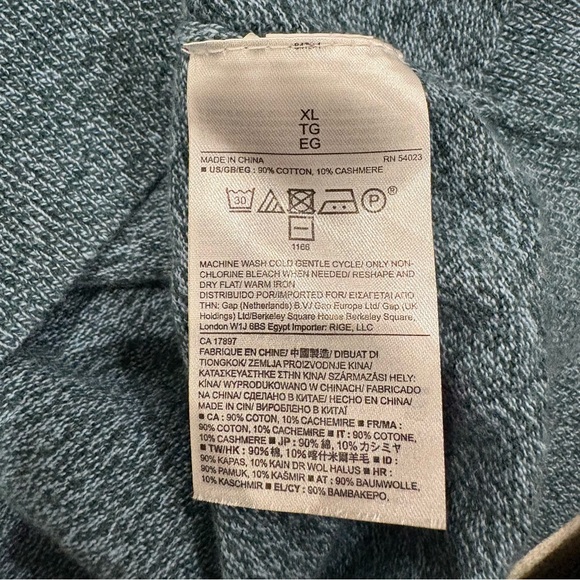 Banana Republic Cotton/Cashmere Sweater XL - Picture 5 of 5